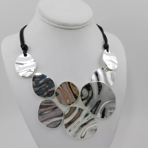 Style & Co. Jewelry - Style & Co. Silver Statement Necklace NWT
